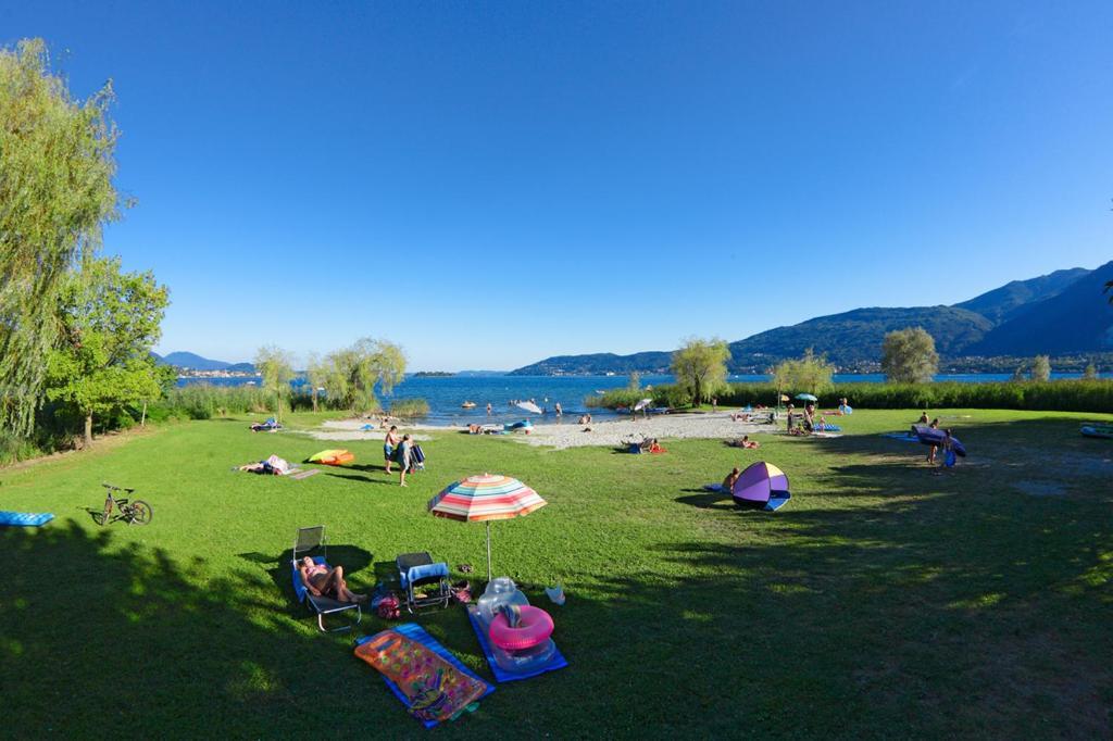 Camping Village Isolino Verbania Exterior foto